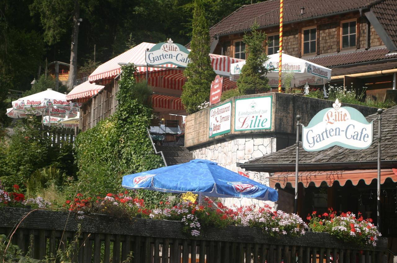 Gastehaus Zur Lilie Hotel Triberg im Schwarzwald Exterior foto